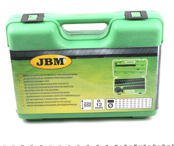Набор оправок для монтажа/демонтажа подшипников (18-74mm) - JBM 53058