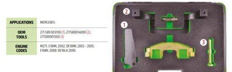 Инструмент регулировки зубчатого ремня Mercedes (M271) - JBM 53271