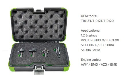 Инструмент регулировки зубчатого ремня Volkswagen/ Seat/ Skoda 1.2L - JBM 53274