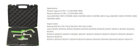 Інструмент регулювання зубчатого ременя Renault/ Volvo 16V/ 20V - JBM 53290