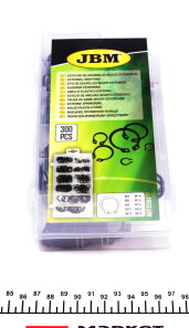 Набор колец стопорных (300шт) - JBM 53383