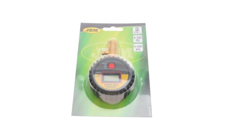Фото манометр шинний цифровий (0-15 bar) - JBM 53418 Манометр шинний цифровий (0-15 bar) - JBM 53418