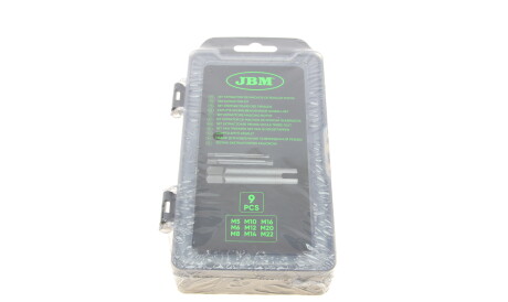 Набір екстракторів для вилучення зламаних/пошкоджених болтів/шпильок - JBM 53502