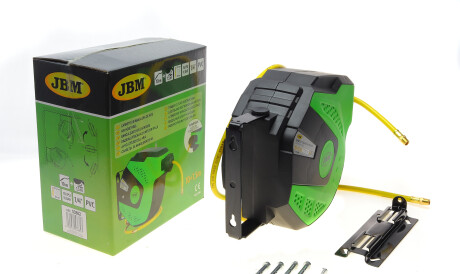 Шланг пневматичний на котушці 1/4" Ø8 мм L 11 м - JBM 53882