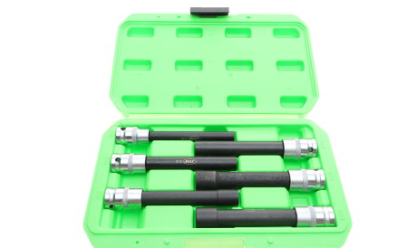 Набір головок 1/2" зі вставками E-STNDRT 6 од. - JBM 53915