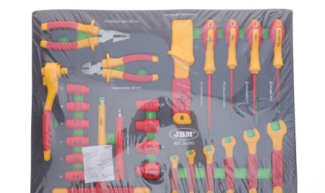 Набор инструмента изолированый 3/8" 26 ед. - JBM 54093