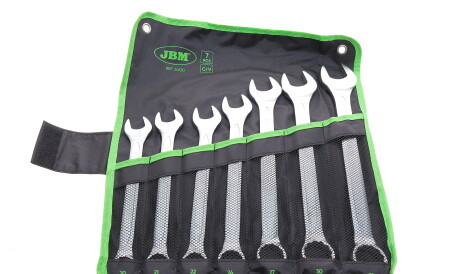 Набор ключей рожково-накидных комбинированных 7 шт (20-32мм) - JBM 54120