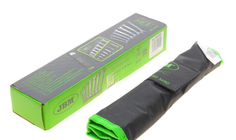 Набор ключей рожковых гаечных 7 шт (6-19 мм) - JBM 54150