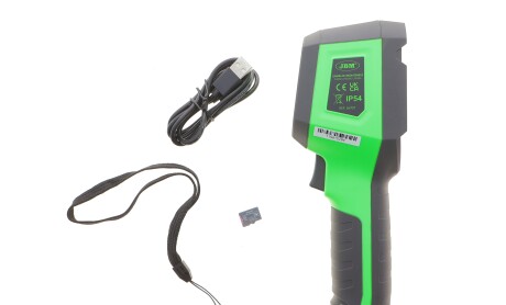 Тепловизор 2.4 LCD TFT/диапазон -20/+400°C/3.7V/2600мAh/USB - JBM 54707