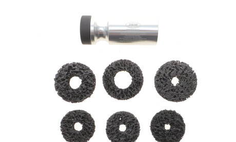 Набор кругов шлифовочных для чистки ступицы колеса 6 ед. - JBM 54749