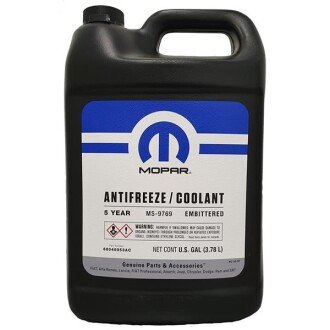 Антифриз-концентрат Chrysler G12+ Mopar Antifreeze / Coolant MS-9769G -80°C оранжевый, 3.785л - JEEP/CHRYSLER/DODGE 68048953AC (фото 1)