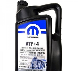 Трансмиссионное масло Mopar ATF+4 5л - JEEP/CHRYSLER/DODGE 68218058AC (фото 1)