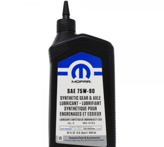 Трансмісійна олива Mopar 75W-90 946мл - JEEP/CHRYSLER/DODGE 68218655AC (фото 1)