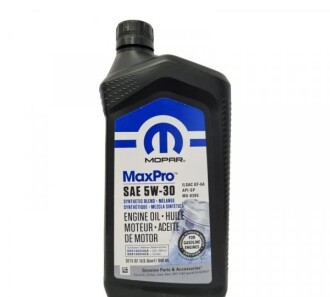 Моторное масло Mopar MAXPRO 5W-30 946мл - JEEP/CHRYSLER/DODGE 68518204AA (фото 1)