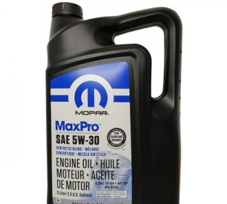 Моторна олива Mopar MAXPRO 5W-30 5л - JEEP/CHRYSLER/DODGE 68518205AA