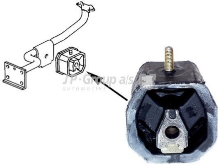 Подвеска, двигатель - (251199201G) JP GROUP 1117902900