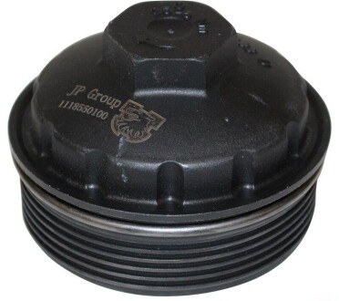 Кришка масляного фільтра T5 1.9/2.5TDI - ((045115433C, 045115433D, 045115433E, 045115433B)) JP GROUP 1118550100