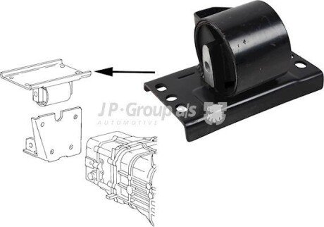 Подушка КПП VW T3 1.9/2.1 82-92 - JP GROUP 1132400900