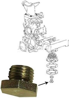 Резьбовая пробка, маслянный поддон - (95VW6730AA, N91288901, N90288901) JP GROUP 8113800200