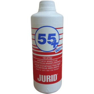 Гальмівна рідина Synthetic DOT 4 пластикова каністра 0,45 л - Jurid 151472J