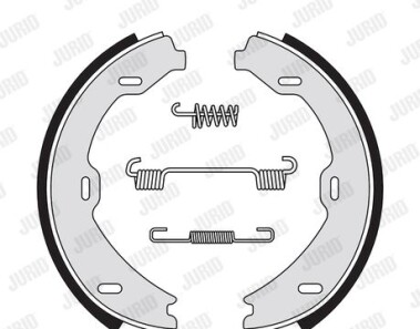 Колодки ручного гальма DB 221 - Jurid 362653J