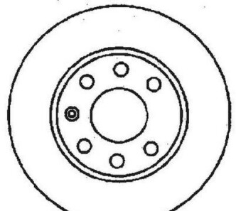 Тормозной диск - Jurid 561158JC