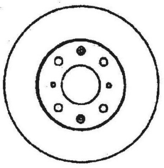 Диск гальмівний - (42510SR3G00, 42510SR3000, 42510SR3J00) Jurid 561383JC