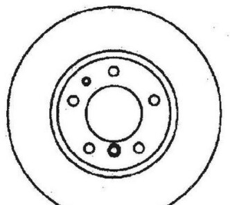 Тормозной диск - Jurid 561476JC