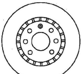 Тормозной диск - Jurid 561588JC