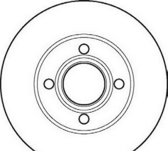 Тормозной диск - Jurid 561691JC