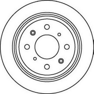 Диск гальмівний - Jurid 562016JC