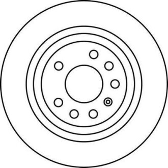 Тормозной диск - (569062, 569114, 569128) Jurid 562220JC