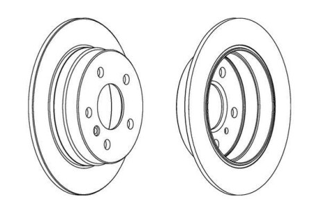 Диск гальмівний - Jurid 562274JC