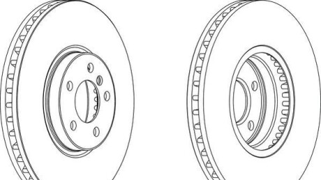 Фото 2 - Тормозной диск Jurid 562357JC1