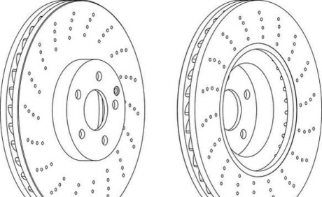 Фото 2 - Гальмівний диск Jurid 562408JC-1 (562408JC1)