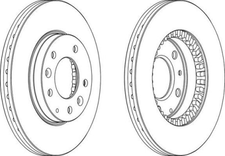 Фото 2 - Тормозной диск Jurid 562446JC