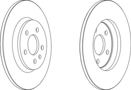 Фото 2 - Тормозной диск Jurid 562505JC