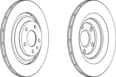 Фото 2 - Тормозной диск Jurid 562512JC