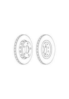 Фото 2 - Гальмівний диск Jurid 562515JC