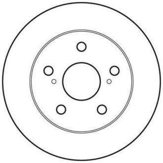 Диск гальмівний - (4243112260, 4243102190, 42431012260) Jurid 562617JC