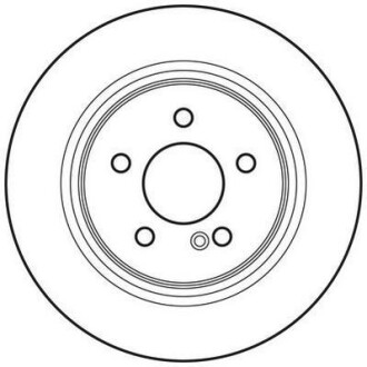 Диск гальмівний - Jurid 562620JC