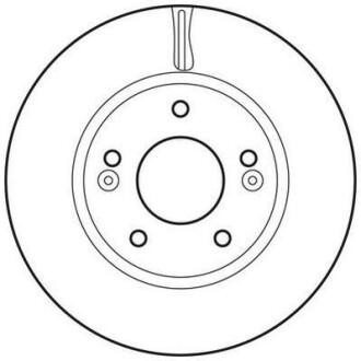 Тормозной диск - Jurid 562625JC