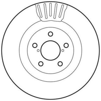 Диск гальмівний - Jurid 562677JC
