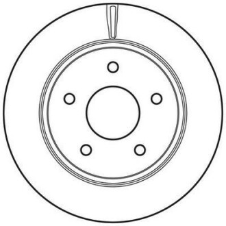 Тормозной диск - Jurid 562707JC