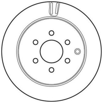 Тормозной диск - Jurid 562782JC