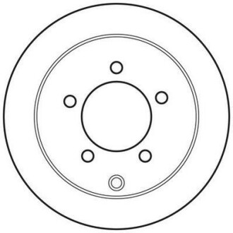 Диск гальмівний - (mn116332, 4615a119) Jurid 562783JC