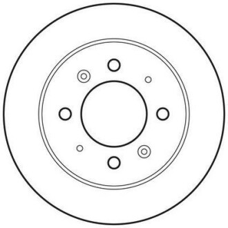 Диск гальмівний - (584112F100) Jurid 562788JC