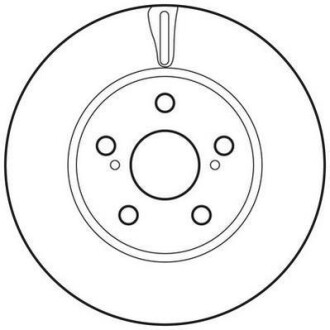 Тормозной диск - Jurid 562797JC