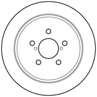 Диск гальмівний - (267OOAGOOO, 26700AG000, 26700AG001) Jurid 562826JC