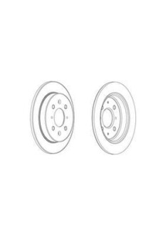 Фото 2 - Гальмівний диск Jurid 562851JC